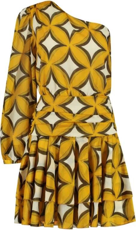 Amaya Amsterdam Jurk Yellow Dames