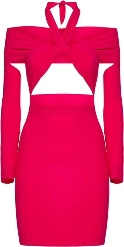 Amazuin Party Dresses Paars Dames