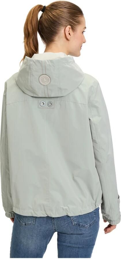 Amber & June Gewatteerde Casual Blouson Jas Green Dames - Foto 3