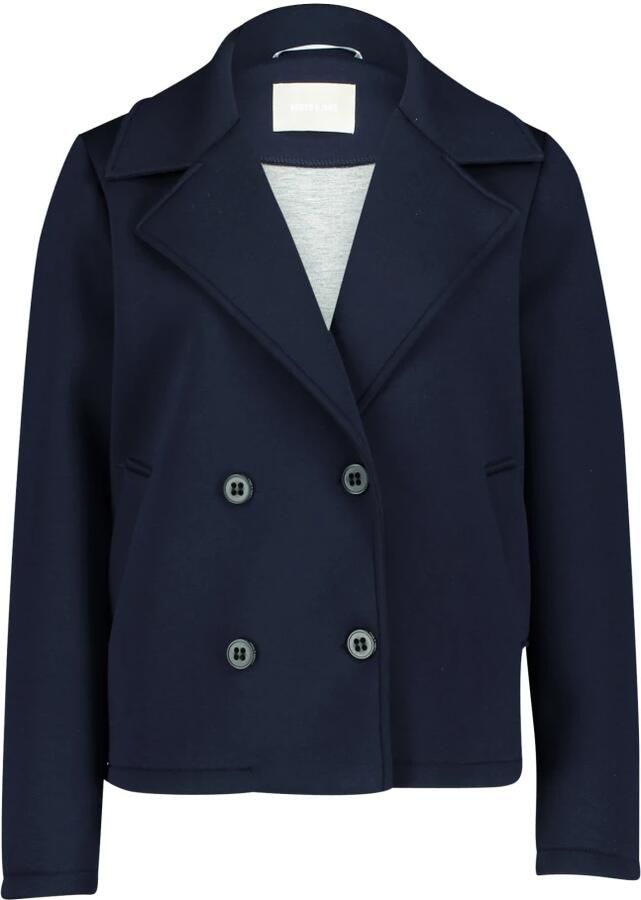 Amber & June Moderne Blazerjas met Reverskraag Blue Dames - Foto 5