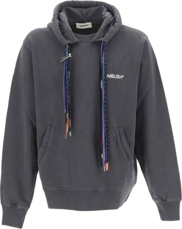 AMBUSH Hoodie met trekkoord Grijs - Foto 4