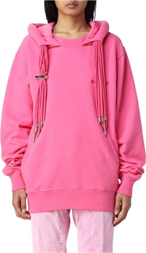 Ambush Sweatshirt met trekkers Roze Dames
