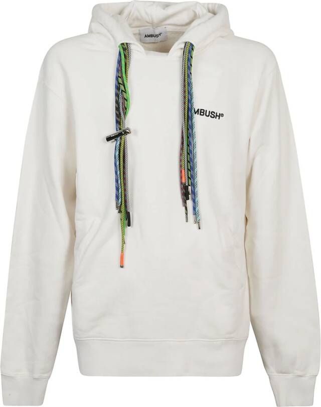 AMBUSH Hoodie met meerdere koorden Wit - Foto 6
