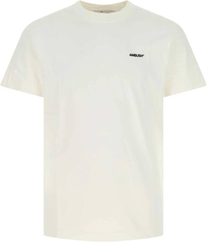 Ambush Ivory Cotton T-shirt set White Heren