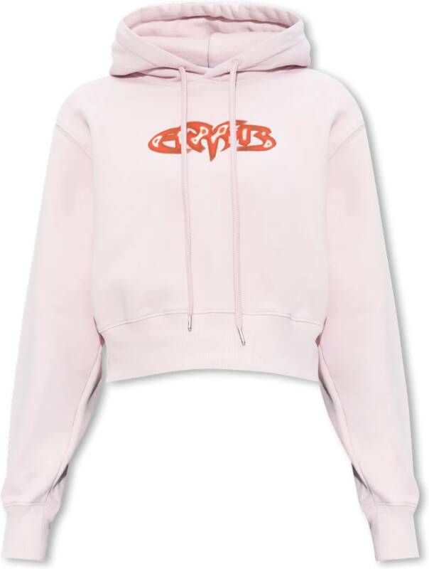 Ambush Logo hoodie Roze Dames