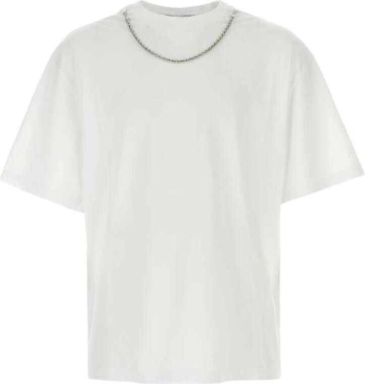 Ambush Oversized Wit Katoenen T-Shirt White Heren
