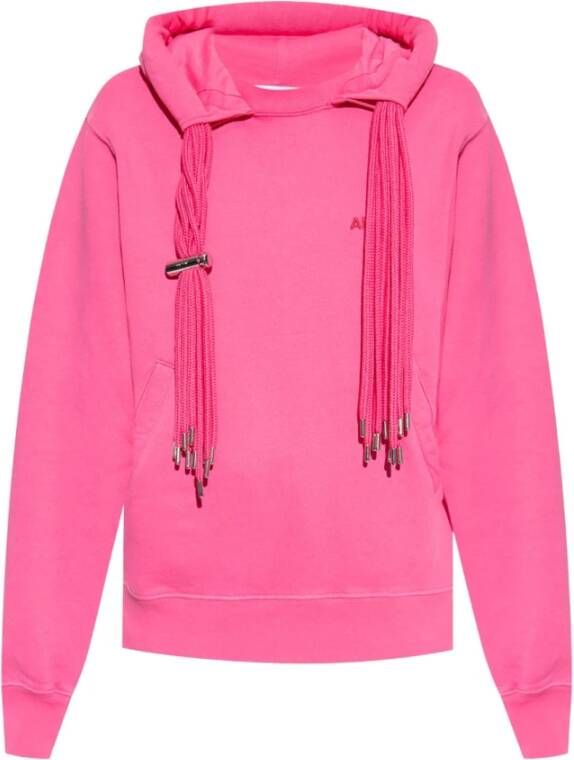 Ambush Sweatshirt met trekkers Roze Dames