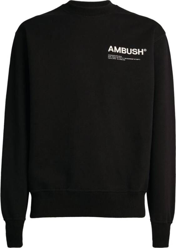 Ambush Sweatshirt Zwart Heren