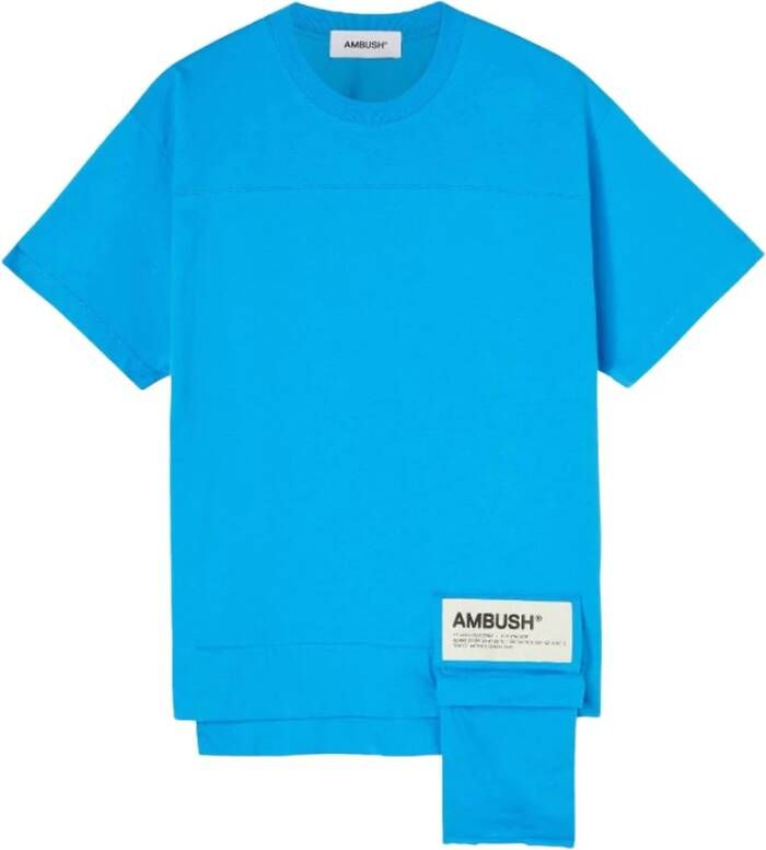 Ambush t-shirt Blauw Heren