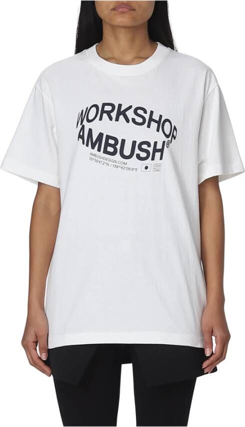 Ambush T-shirt with logo White Dames