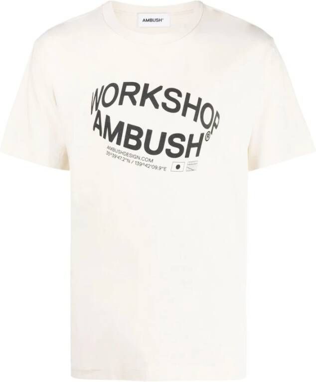 Ambush T-shirts Wit Heren