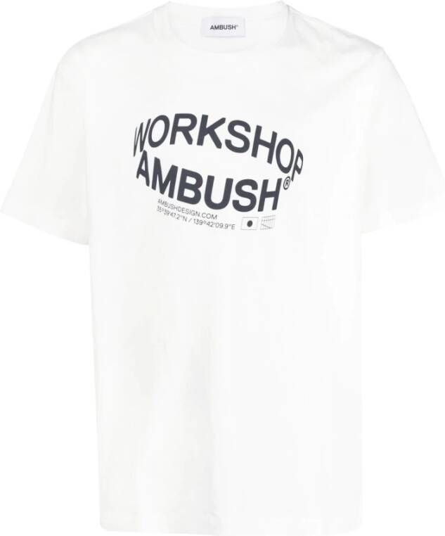 Ambush T-Shirts Wit Heren