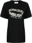 Ambush Revolve Logo-Print T-Shirt Black Dames - Thumbnail 1