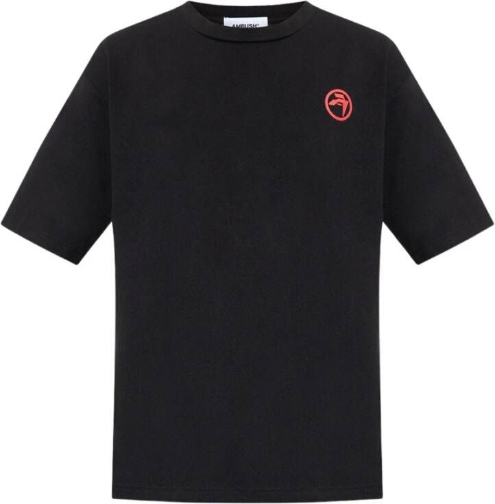 Ambush Zwart katoen Oversize T-shirt Zwart Heren