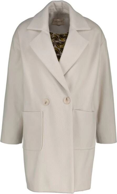 Amélie & Amélie Elegante Off-White Blazers voor Vrouwen White Dames