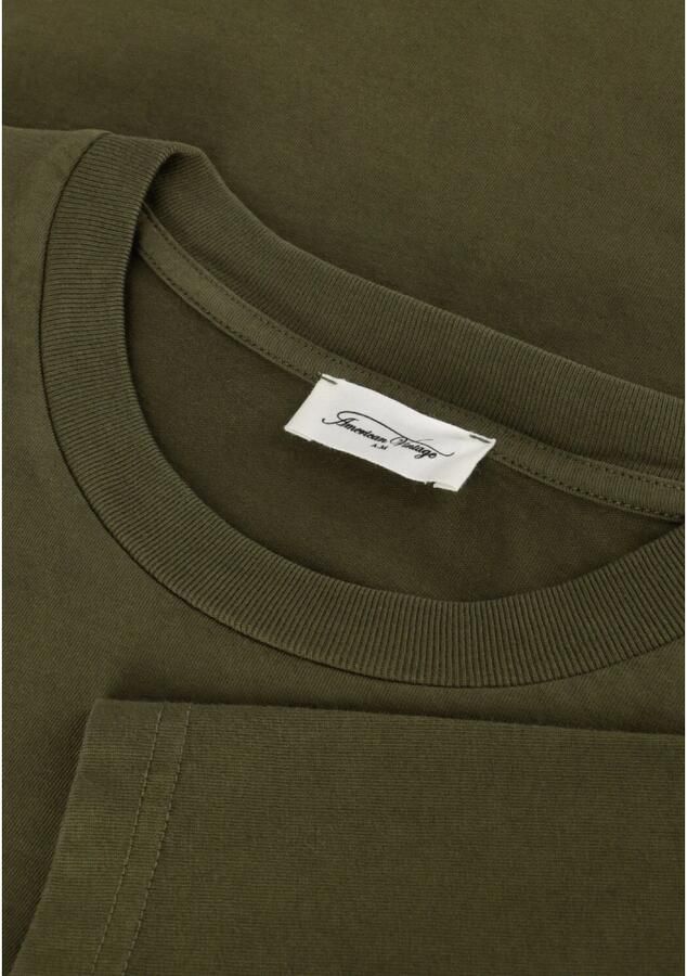 AMERICAN VINTAGE Heren Polo's & T-shirts Fizvalley Men Donkergroen