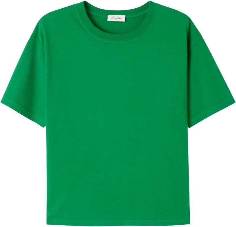 American vintage T-shirt in Fiz02A stijl Green Dames