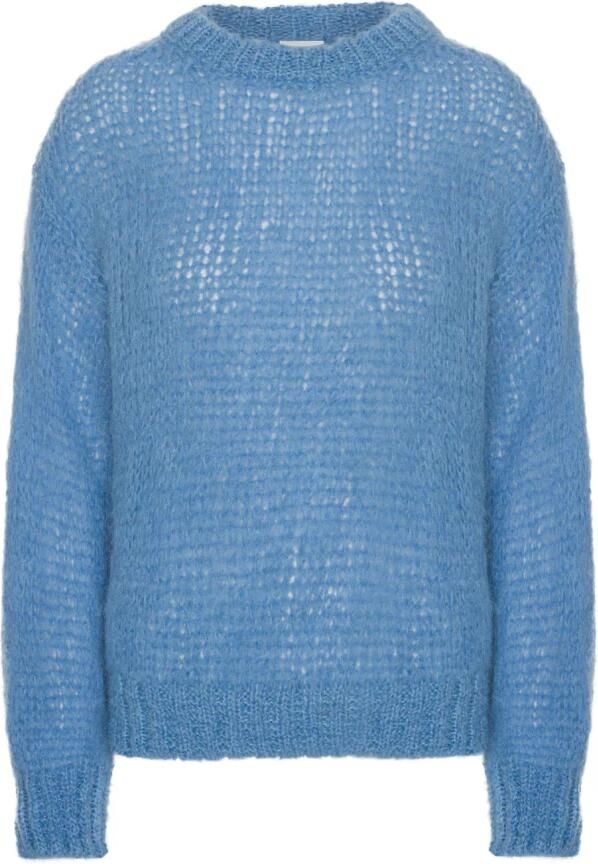 AMERICAN DREAMS Dames Truien & Vesten Leonnie Alpaca Pullover Lichtblauw