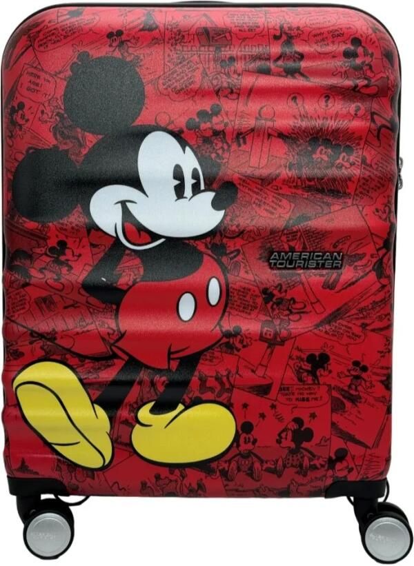 American Tourister Disney Wavebreaker Trolley Koffer Red Unisex - Foto 4