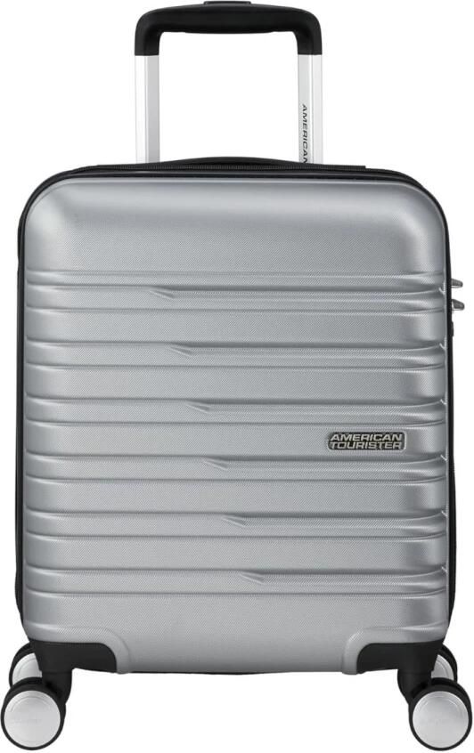 American Tourister trolley Flashline 45 cm. Underseater zilverkleurig - Foto 3