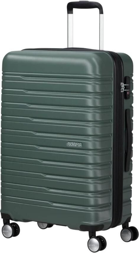 American Tourister Flashline Koffers en Trolley Green Unisex