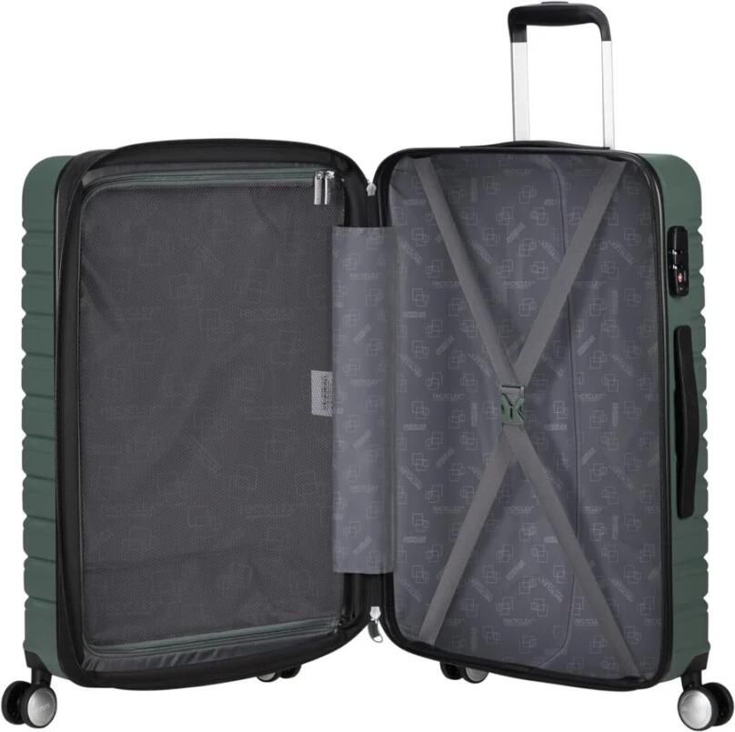 American Tourister Flashline Koffers en Trolley Green Unisex - Foto 2