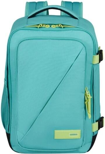 American Tourister Praktische en functionele handbagage rugzak Blue Unisex