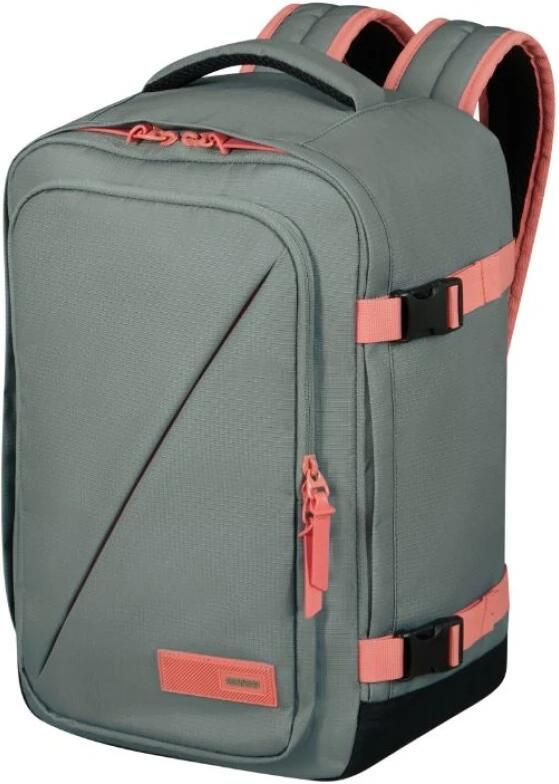 American Tourister Praktische en functionele handbagage rugzak Gray Unisex - Foto 2