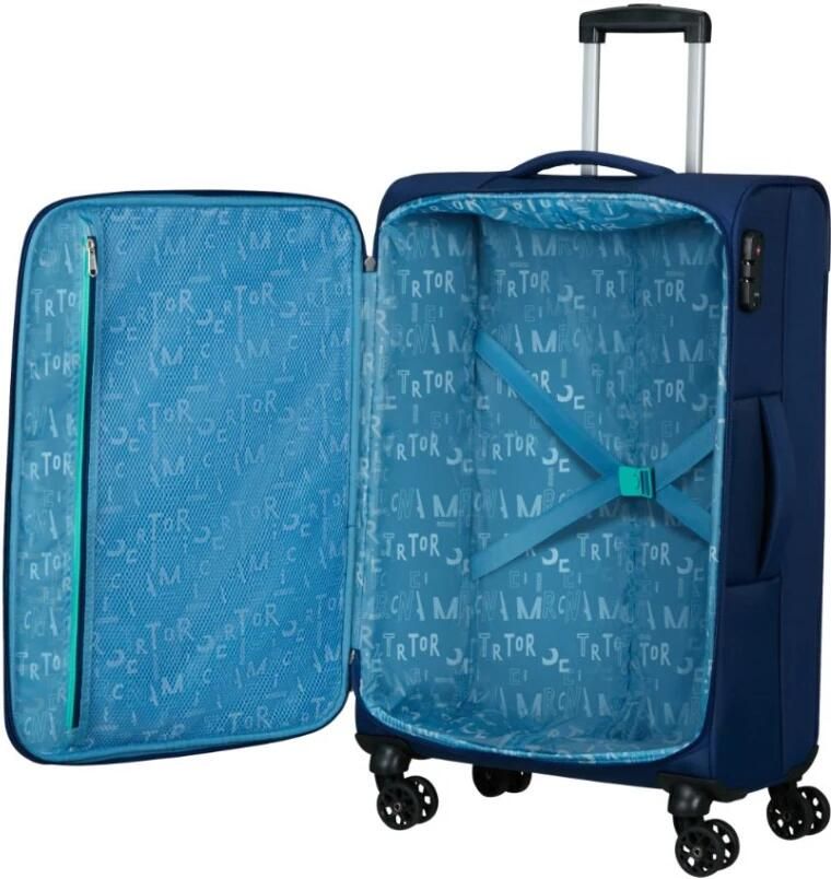 American Tourister Reistrolley voor zeeverkenning Blue Unisex - Foto 2