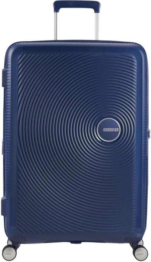 American Tourister Soundbox Spinner Handbagage Trolley Blue Unisex