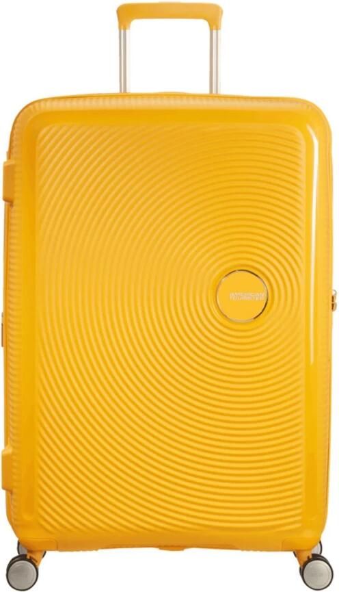 American Tourister Spinner Trolley met TSA-slot Yellow Unisex