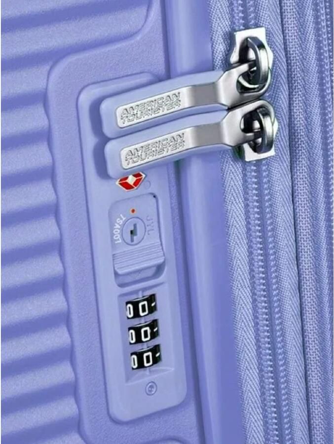 American Tourister trolley Soundbox 77 cm. Expdanble lila - Foto 3