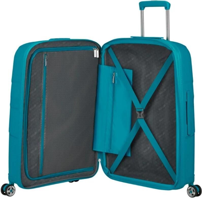 American Tourister trolley Starvibe 77 cm. Expandable petrol