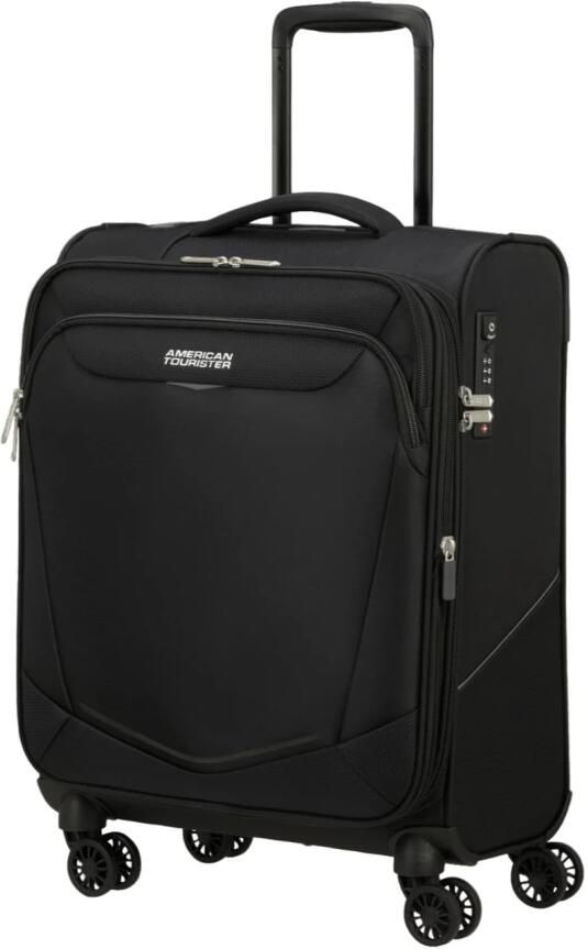 American Tourister trolley Summerride 55 cm. Expandable zwart - Foto 3