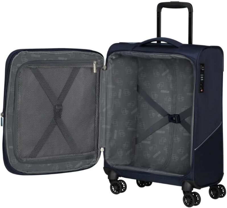 American Tourister trolley Summerride 55 cm. Expandable donkerblauw - Foto 5