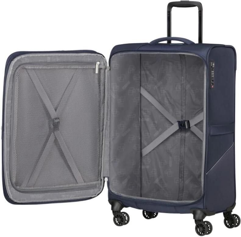 American Tourister trolley Summerride 69 cm. Expandable donkerblauw - Foto 4