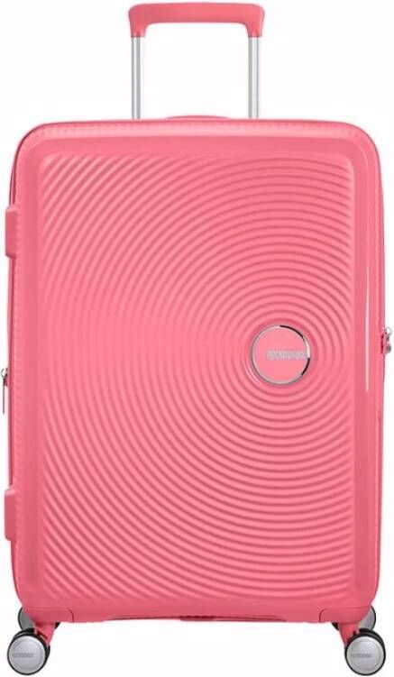 American Tourister trolley Soundbox 67 cm. Expandable roze - Foto 3