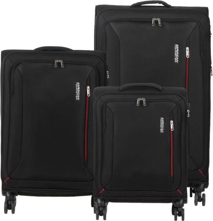 American Tourister Large Suitcases Zwart Unisex