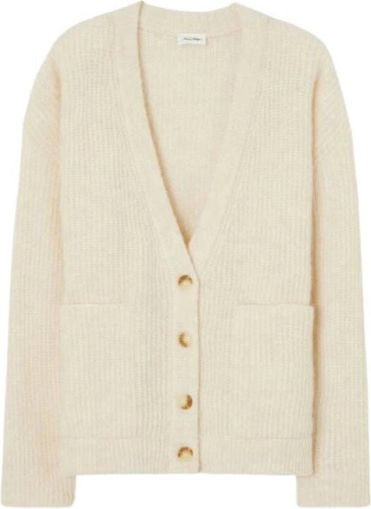 American vintage Cardigans Beige Dames