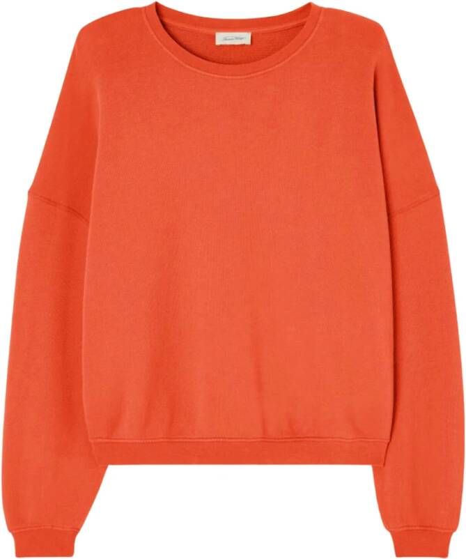 American vintage Sweatshirts Oranje Dames