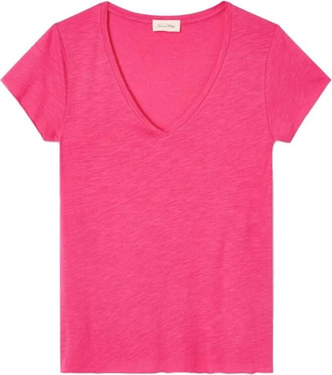 American vintage T-shirts Roze Dames
