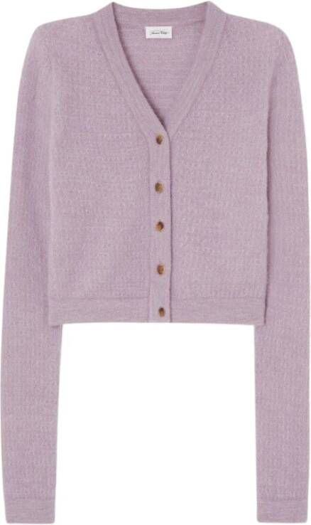 American vintage Vest (medium) Paars Dames