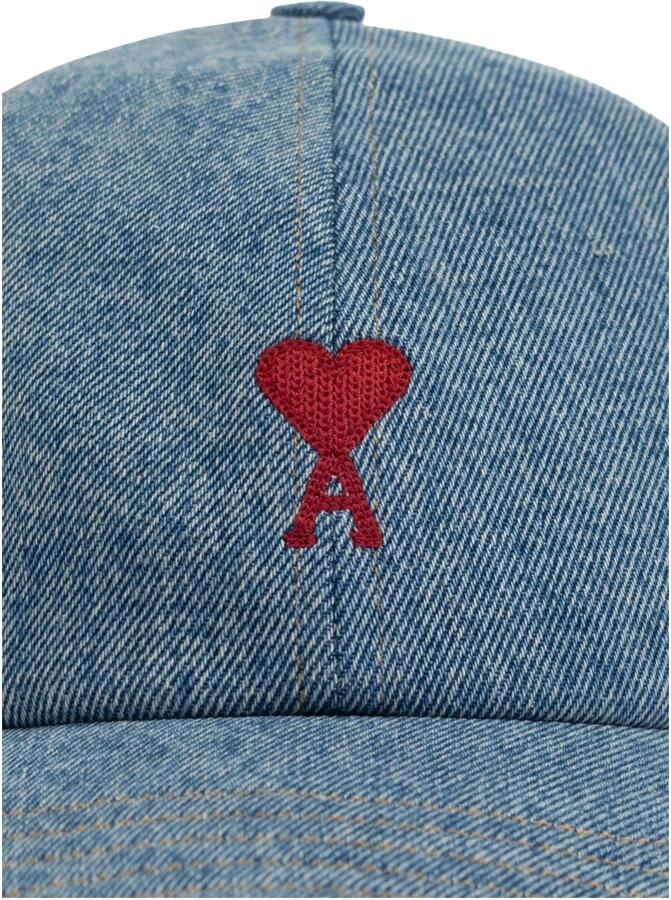 Ami Paris Blauw Rood ADC Pet Stijlvol Blue Heren - Foto 3
