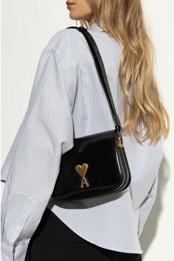 AMI Paris Crossbody bags Schultertasche mit Logo in zwart - Foto 4