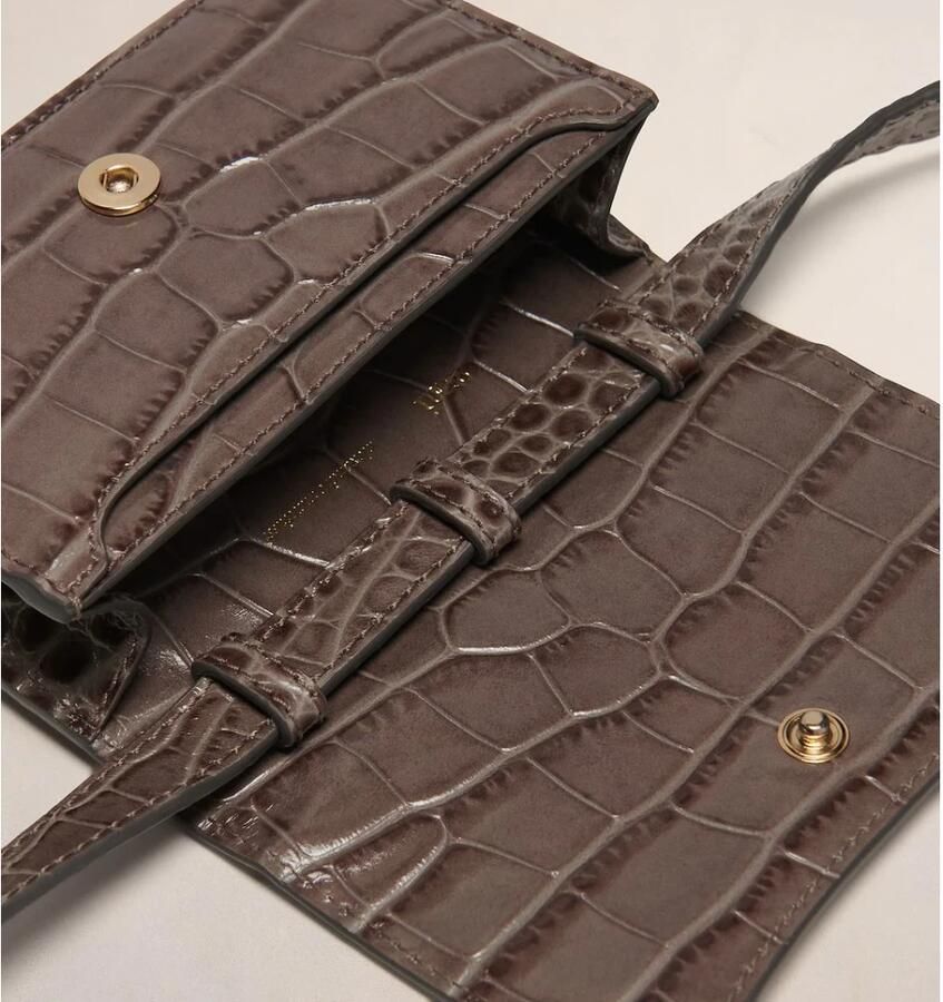 Ami Paris Schoudertas met kaartvak Gray Dames