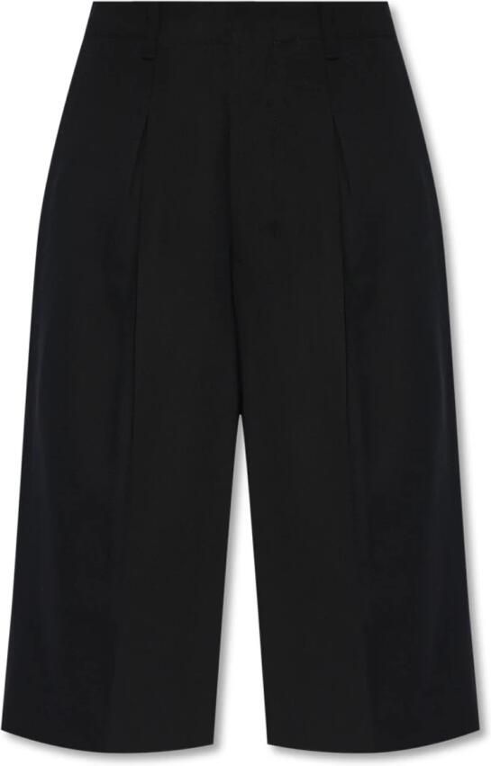 Ami Paris Shorts met hoge taille Black Dames - Foto 5