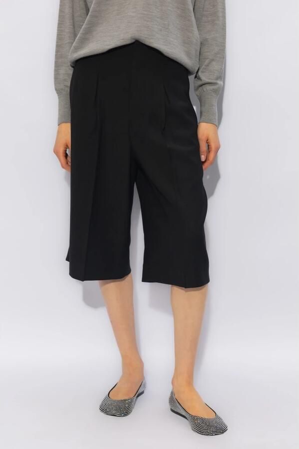 Ami Paris Shorts met hoge taille Black Dames - Foto 3