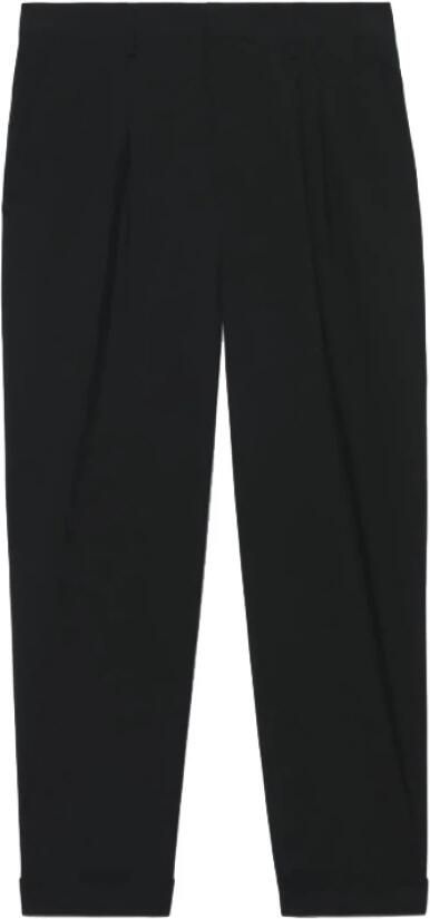 AMI Paris Broek met toelopende pijpen Zwart - Foto 4