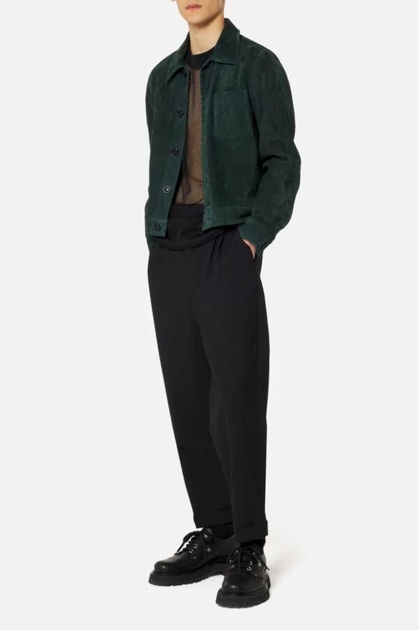 AMI Paris Broek met toelopende pijpen Zwart - Foto 2