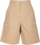 Ami Paris Stijlvolle Bermuda Shorts Beige Heren - Thumbnail 1